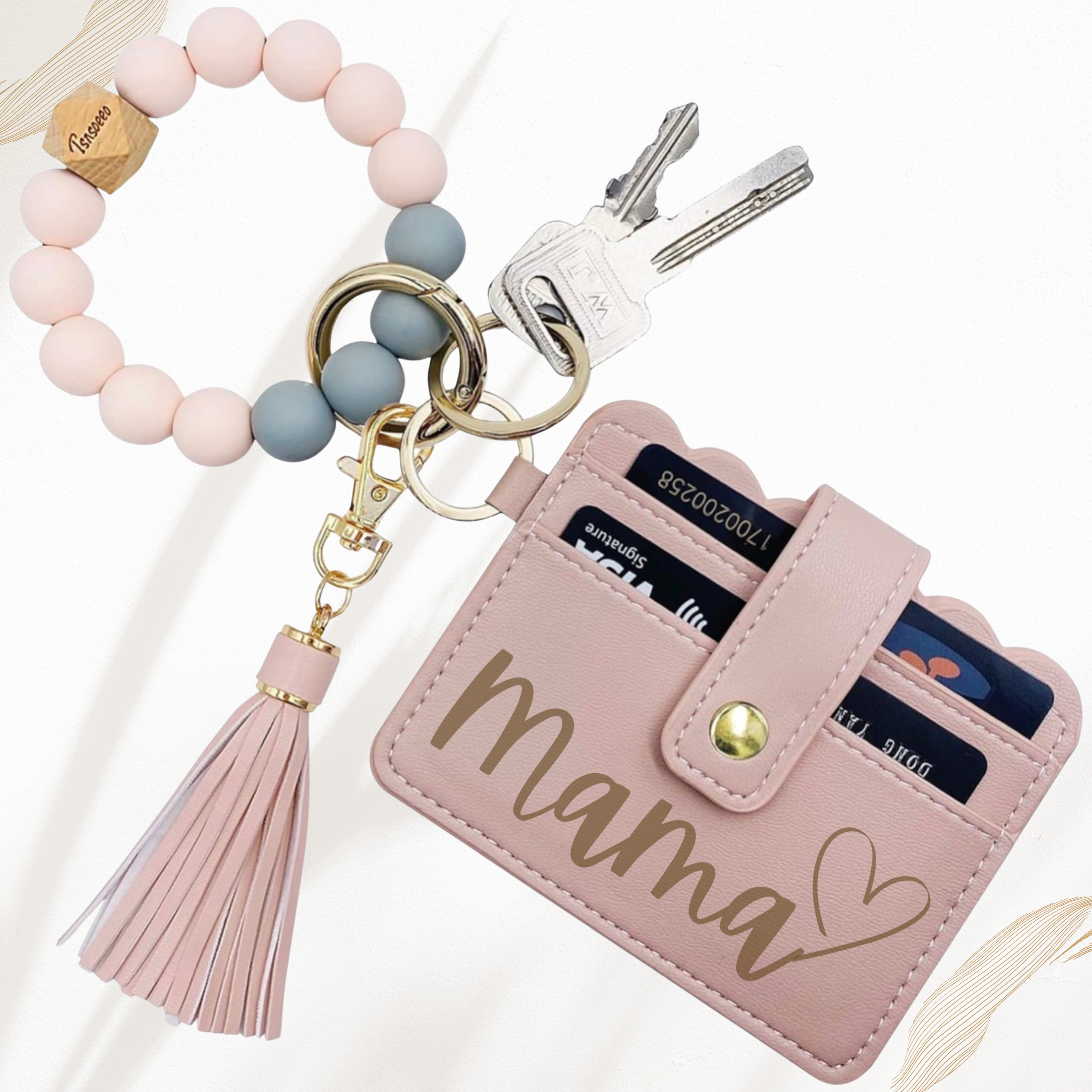 Custom Keychain Wristlet